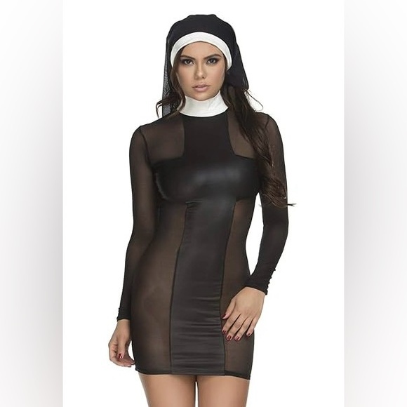 Forplay Sexy Nun Costume - Picture 1 of 8